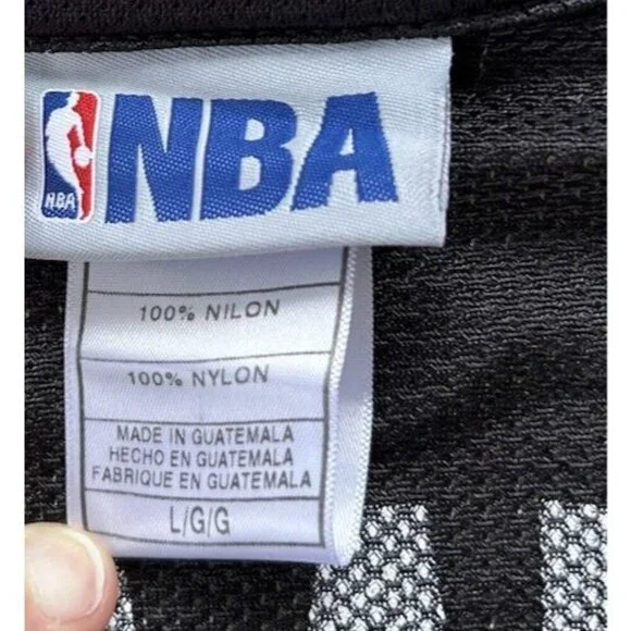 Miami Heat #3 Dwayne Wade NBA Basketball Black Away Jersey Men’s Size Large - Picture 5 of 8